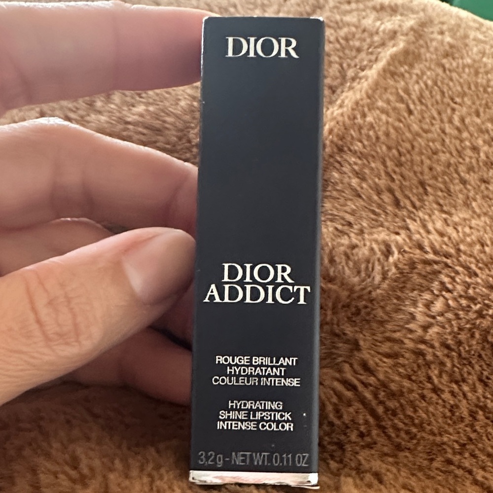 Dior Addict Hydrating Shine Lipstick - Black & White Packaging